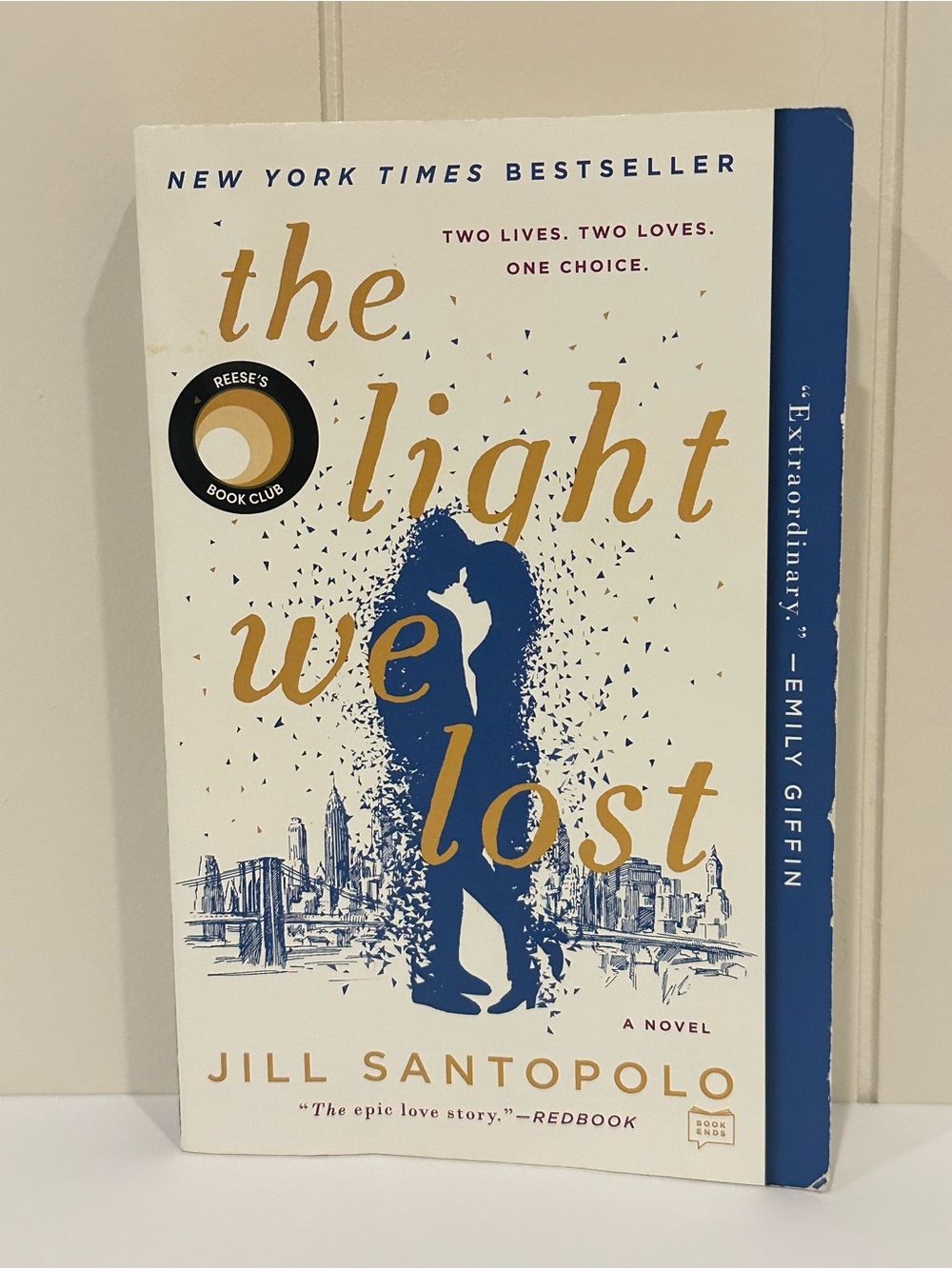 The Light We Lost by Jill Santopolo Reese’s Book Club Paperback 356 Pages